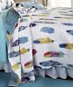 2761822 Afoyft Dream Catcher King Quilt Blanket Feather Print Boho Teal