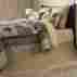 27627 Vhc Brands Appalachian Star 7 Pc Queen Quilt Set Primitive Rustic Black Khaki Plaid Burlap 840528134791