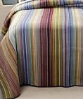 2900210 Afoyft Retro Stripe Bedspread Spice Queen Blanket