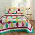 29539 Everly Vhc Brands 5pc King Set Patchwork Quilt And Hand-quilted Shams Whimsical Boho 840528142604