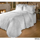 3-piece Pbsq-w Maison Luxe Elegant Portuguese Matelasse Bedspread Set King