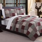 3053004 Pine Canopy King Quilt Set Washable Patchwork Rustic 666703053004