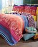 3120382 Afoyft Sunset Quilt Pillow Sham Bed Set Brights King