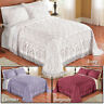 32652 Unbranded Wedding Ring Style Victoria Plush Chenille Fringe King Size