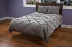 3289311 Set Quilt Charcoal 2-pc Id Twin