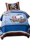 334 Circo Pirate Adventure Stitched Full Queen Quilt Shams 617561100102