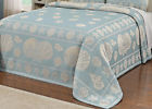 33733 Unbranded Coastline Seashell Bedspread Blue