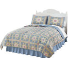 33746 Collections Etc Westport Star Patterned Quilt By