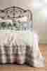 35336189 Anthropologie Nwt Trade Route King Quilt And 2 Shams-white Grey