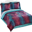 35750 Collections Etc Peacock Feathers Comforter Set By