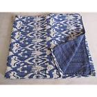 361298805709 Ikat Throw Quilts Kantha Ralli Gudari Blanket Bedding 773822958346