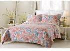 3719 Cherry Hill Collection Paisley Multi Color Printed Pc Quilt Set