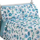 37560 Collections Etc Ocean Breeze Plisse Shells And Starfish 191121041185