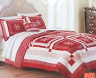 400559959499 St Nicholas Square New Aurora Red White Snowflake