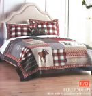 400559960389 St Nicholas Square Joy Quilt Northwoods Reversible Gray
