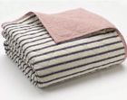 400951309465 Chaps Telluride Quilted Striped Coverlet Bedspread Cotton Reversible