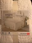 400986867633 Home Classics White Coastal Living Quilt Seashells Starfishes