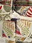 42358 Pottery Barn Llew Deer Reversible King Comforter Standard Shams Nwts