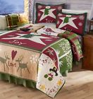 4255139qk7001 Unbranded Lightweight Christmas Quilt Shams Pc Set King Snowmen Reindeer 4255139qk7001 Unbranded Lightweight Christmas Quilt Shams Pc Set King Snowmen Reindeer
