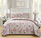 43224-5699 Mk Home Collection King Size Bedspread Coverlet Quilted 635309762962