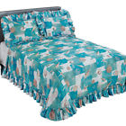 43387 Collections Coastal Seashell Patchwork Pliss Bedspread By Etc
