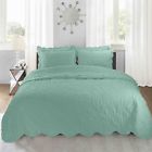 43398-63960 Hasiel Pc Premium Ultrasonic Microfiber Reversible Quilt Set 7426848195532