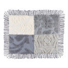 43832 Collections Grey Patch Chenille Sham By Etc