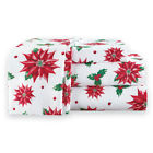 43882 Collections Poinsettia Sheet Set By Etc