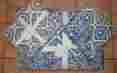 442595 Pottery Barn Twilight Paulina Paisley Diamond Quilt Full Shams Standard S 3