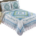 46229 Collections Elegant Diamond Floral Quilt By Etc