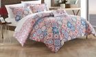 4741305785815 Chic Home Or Piece Bohemian Reversible Quilt Cover