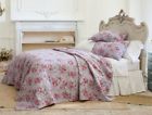 490601519085 Simply Shabby Chic Purple Rose Linen Blend Cottage