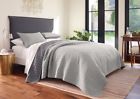490601531261 Threshold Chambray Linen Cotton Blend Quilt New Free