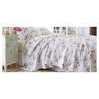 490601531797 Simply Shabby Chic White Blooming Blossoms Quilt Original