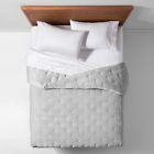 490601534484 Opalhouse Velvet Tufted Stitch Quilt