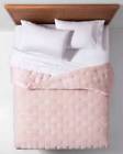 490601534545 Opalhouse Velvet Tufted Stitch Quilt Full Queen Pink