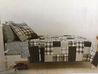490970229561 Pillowfort Blue Patchwork Plaid