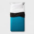 490970235814 Pillowfort New Triangle Stitch Quilt And Sham Twin