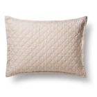 50084555 No Brand New Tan Linen Quilted Sham King 811086020758