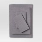51187754 Threshold Vintage-washed Percale Sheet 840708120484