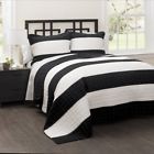 51625156 Lush Decor New Stripe Quilt Piece Set Cor 848742049730