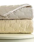 540.00 Dream Barbara Barry Silk King Coverlet In Sterling Msrp
