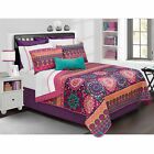 60130.3dq.07 Safdie Aiyana Collection Piece Quilt And Sham Set 060971130472