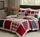 606034948761 Unbranded Red Plaid Pieced