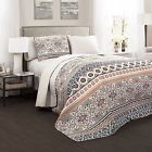 6117295 Medallion Print 3pc Queen 791756117295