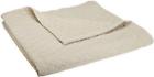 612621108562 Peacock Alley Othello Coverlet Queen Linen