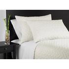 617495466145 Caro Home Rayon From Bamboo Ivory Coverlet Set