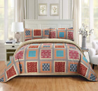 635309809582 Mk Home King Over Size Quilted Coverlet Bedspread