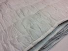 636193065344 Sky Pickstitch White Cotton Quilt