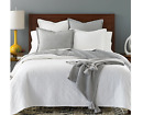 636202392355 Sky Tile Matelesse White Cotton Coverlet